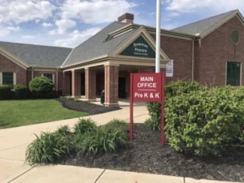Bowman Primary building entrance