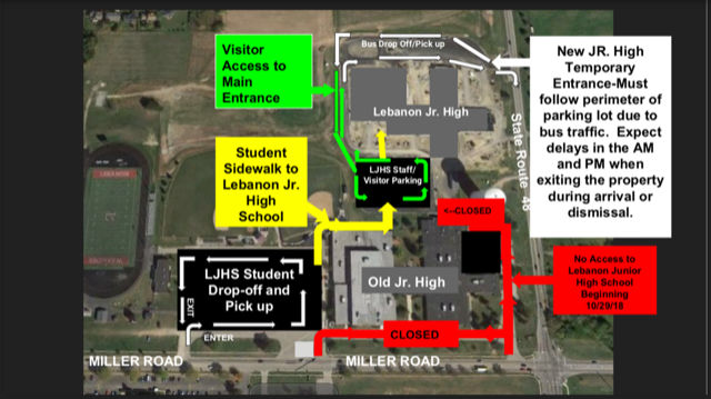 Revised LJHS Traffic Map